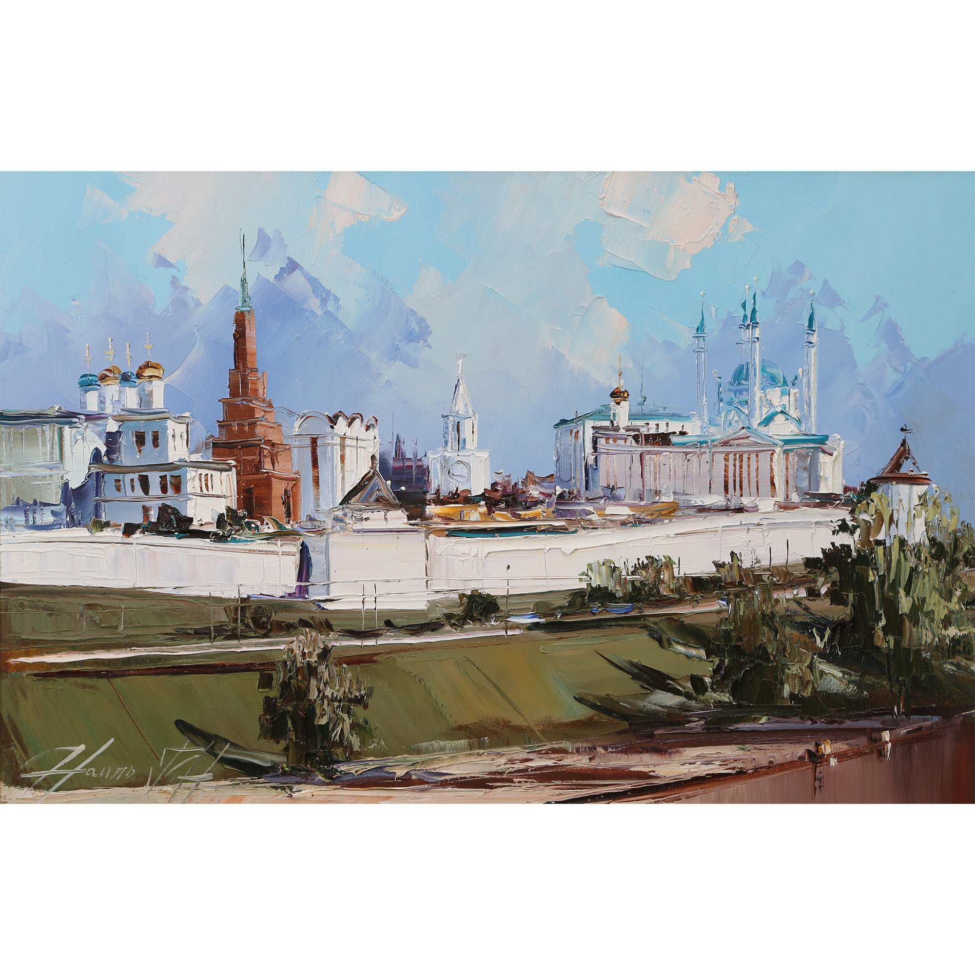 Казанский Кремль живопись