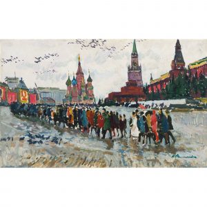 На Красной площади Москвы