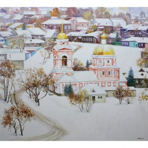 Лёг первый снег (Покровская церковь)
