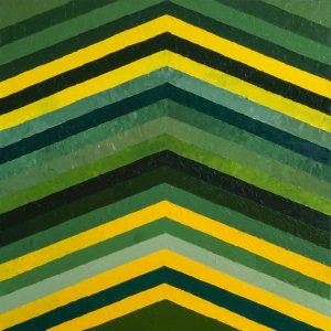 Rhombus green / Stripe