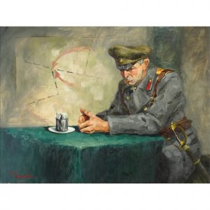 Портрет русского генерала Алексея Брусилова