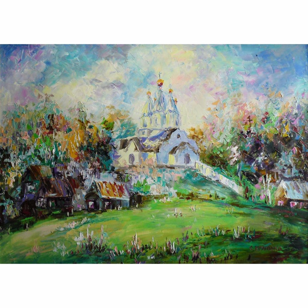 Купить картину Воскресенье в Москве от художника Круглова Светлана