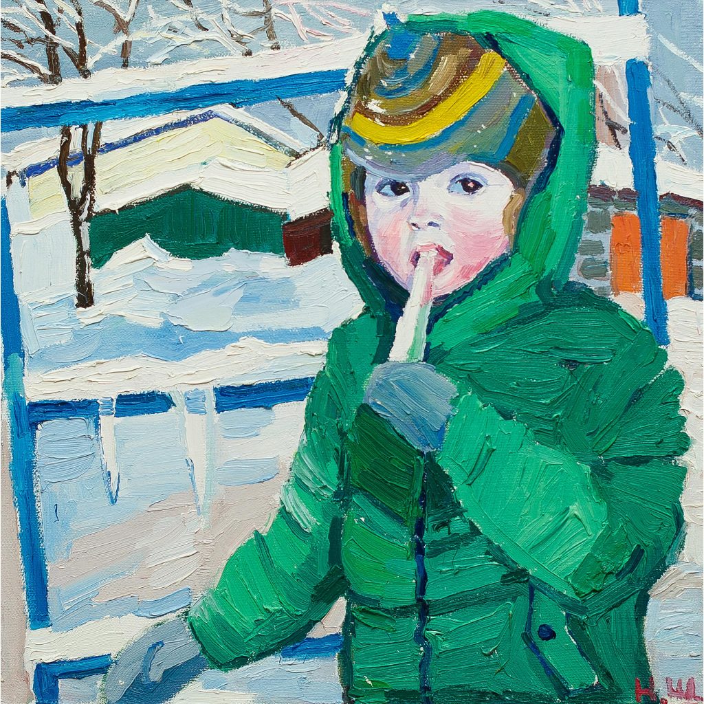 Евгений Лупшин – известный русский художник и его картины о зиме