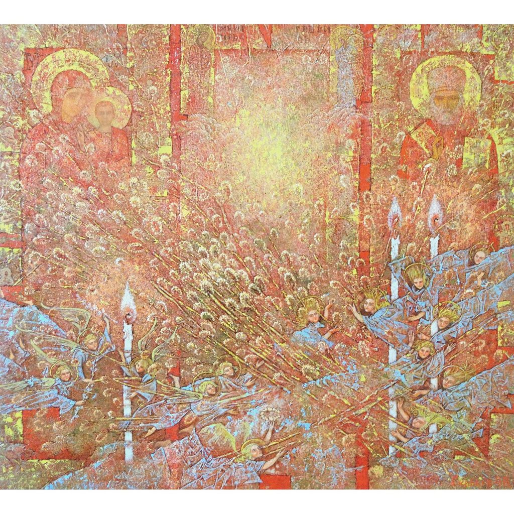 Купить картину Вербное воскресенье в Москве от художника Скобеев Виталий