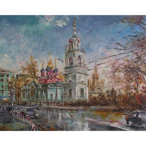 Варварка. Церковь Георгия Победоносца на Псковской горе