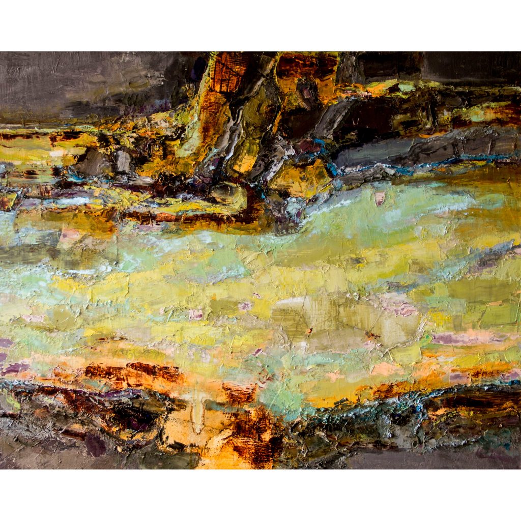 Купить картину Желтая река в Москве от художника Давыдов А.В.