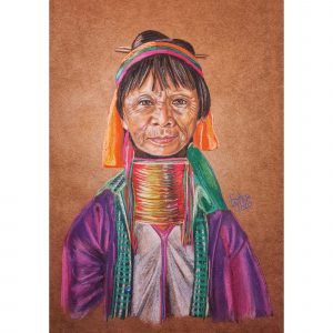 Женщина из Мьянмы
