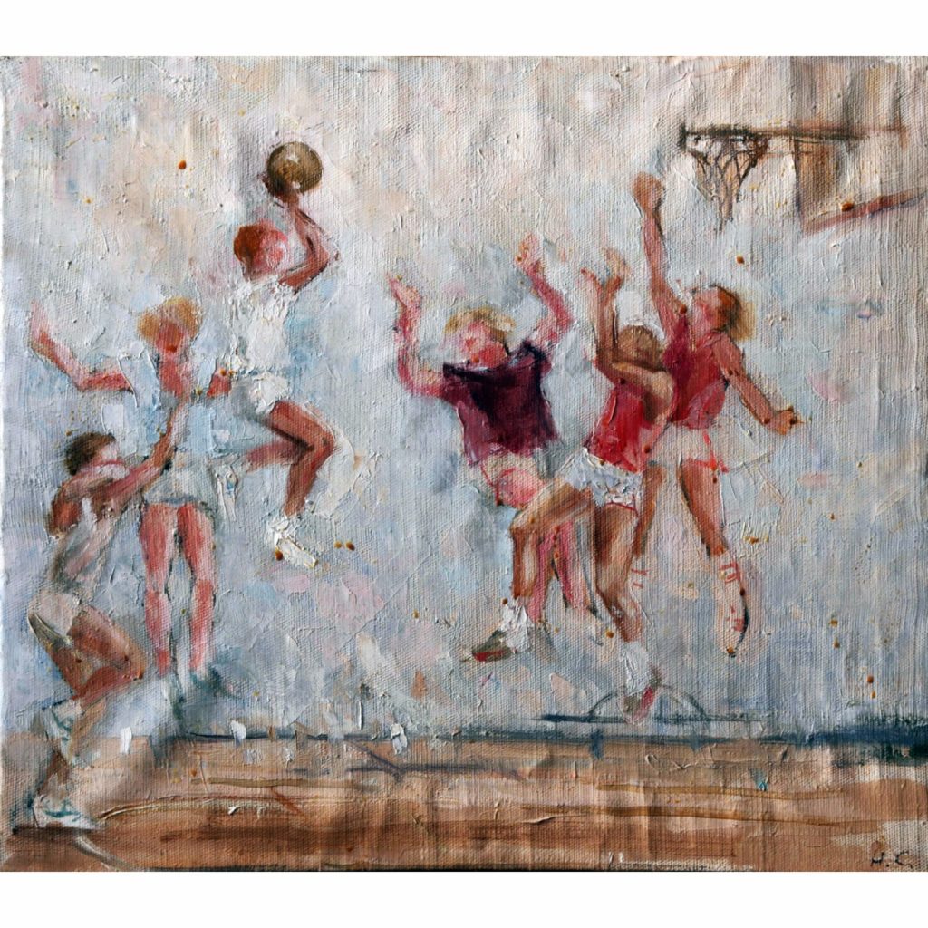 Баскетбол картина | Самохвалов Александр | Купить в интернет-магазине в  Москве