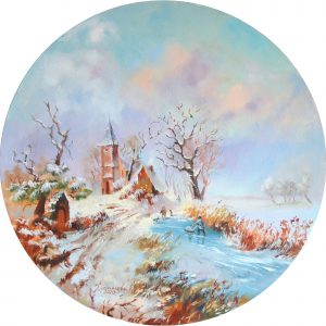 Зима в Голландии. 1821