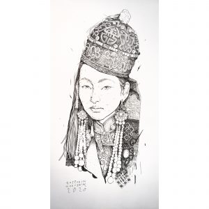 Монгольская девушка