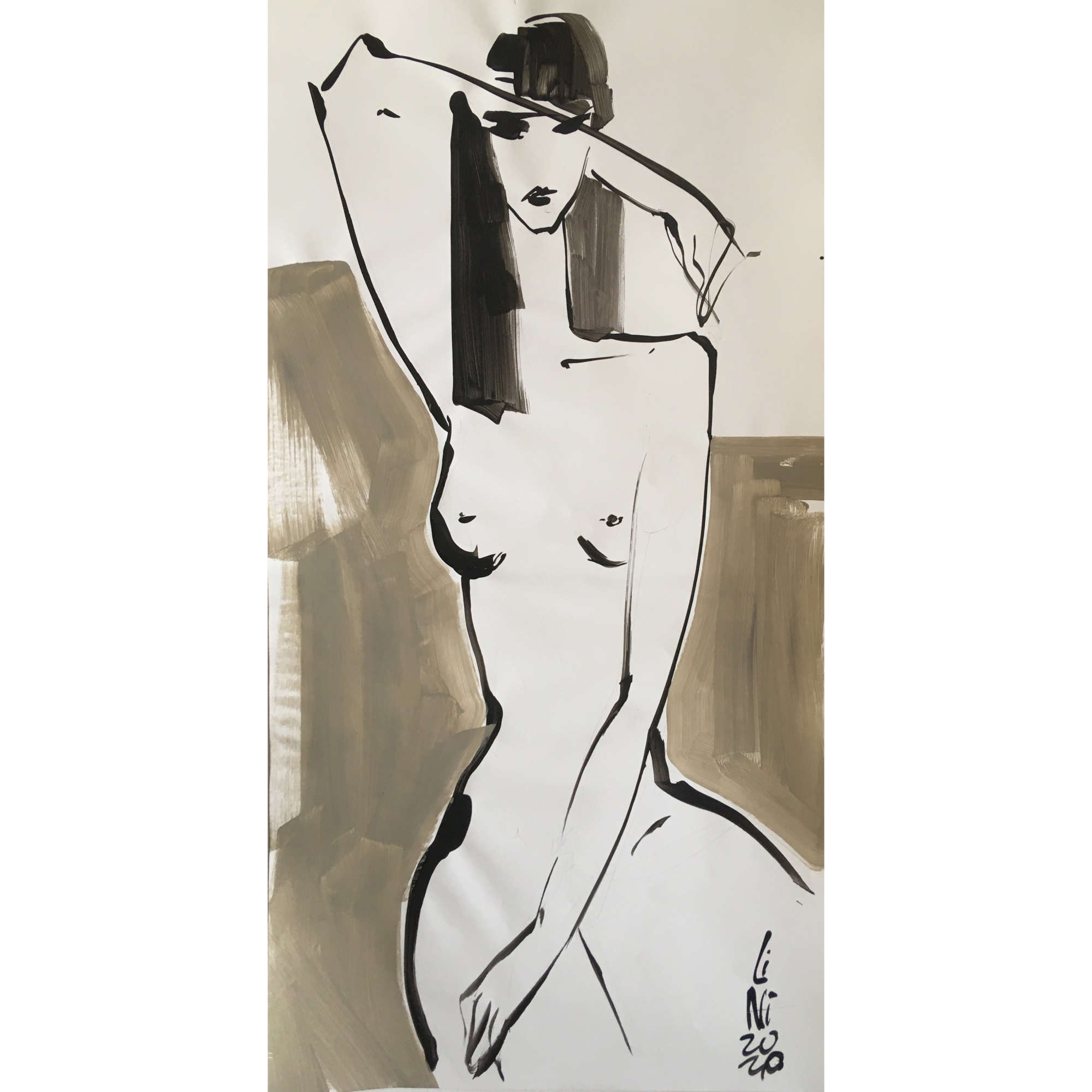 Купить картину Nude figure 32 в Москве от художника Лиана Ни