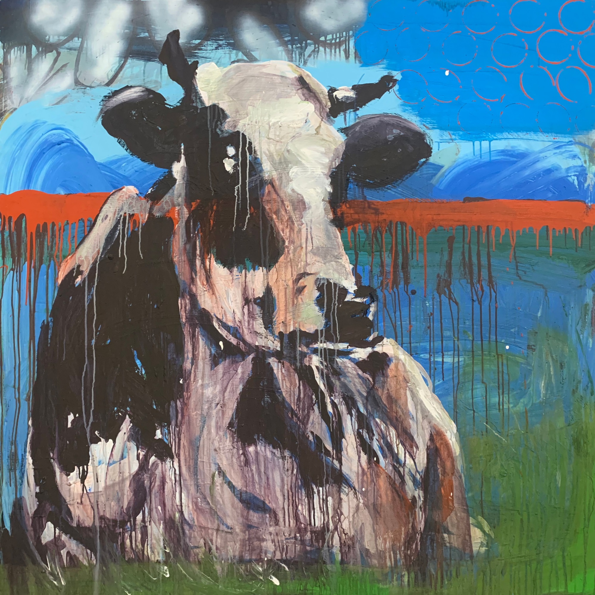 Купить картину Корова в Москве от художника Веселый Фрол
