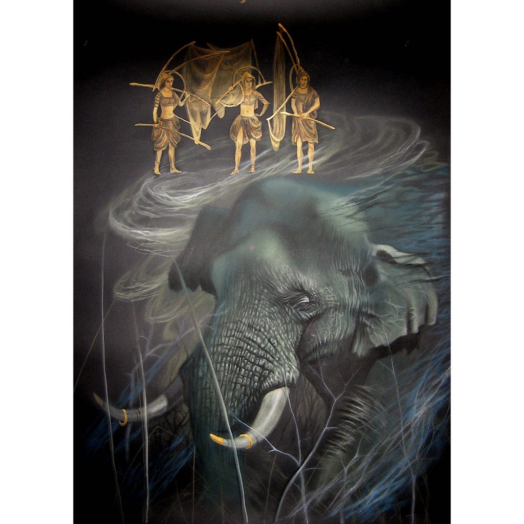 Видение из серии «Слоны»