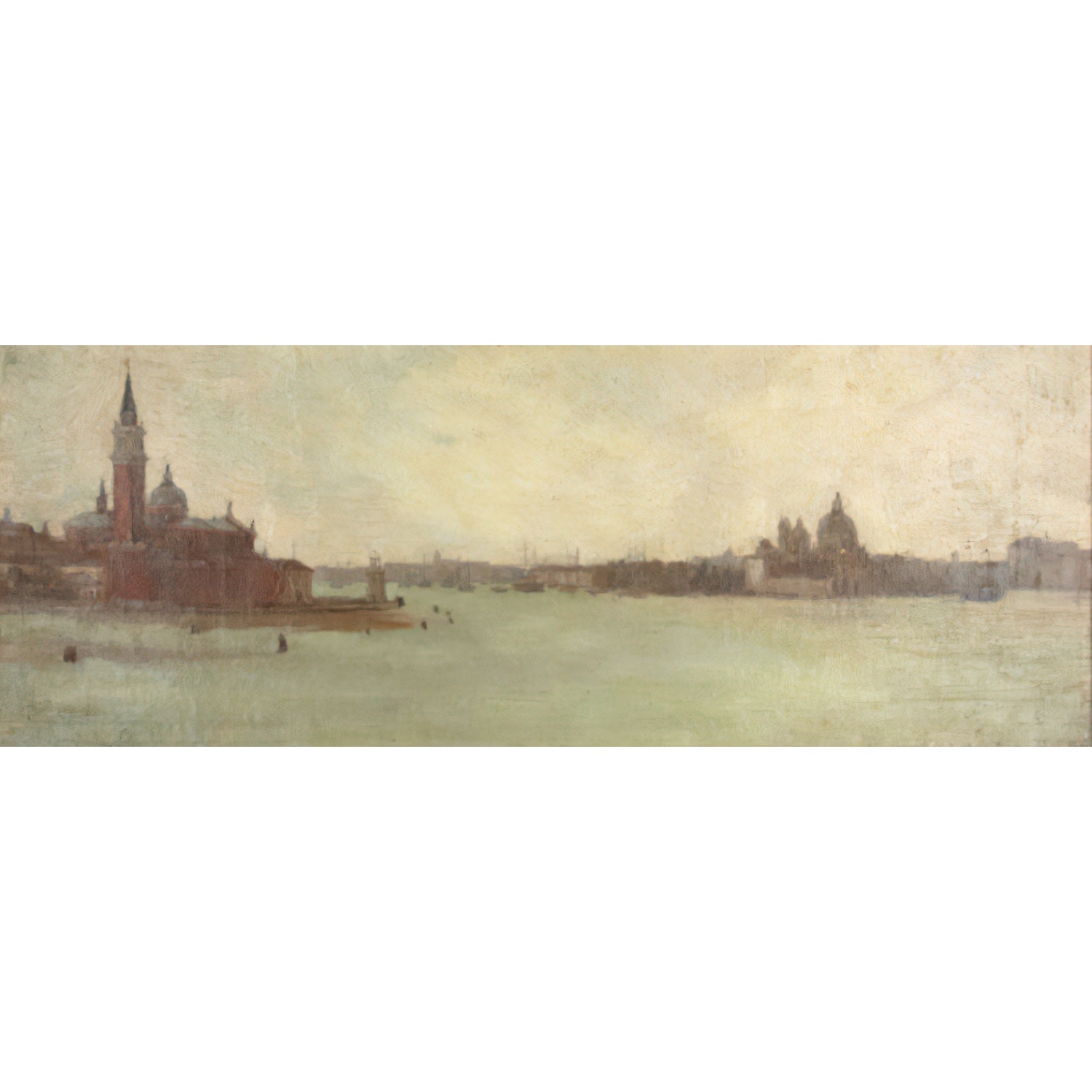 Венеция. Вид на Санта Мария Маджоре и Санта Мария делла Салюте