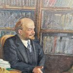 В.И. Ленин среди делегатов III-го съезда РКСМ