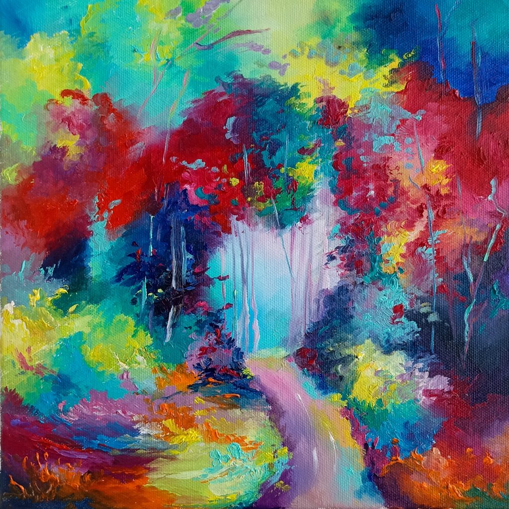 Путь к цвету из серии «Первозданный лес»