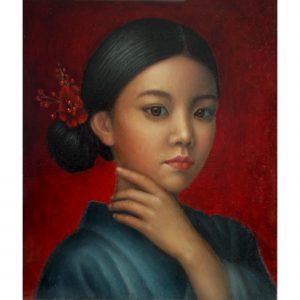 Корейская девочка из серии «Лица»
