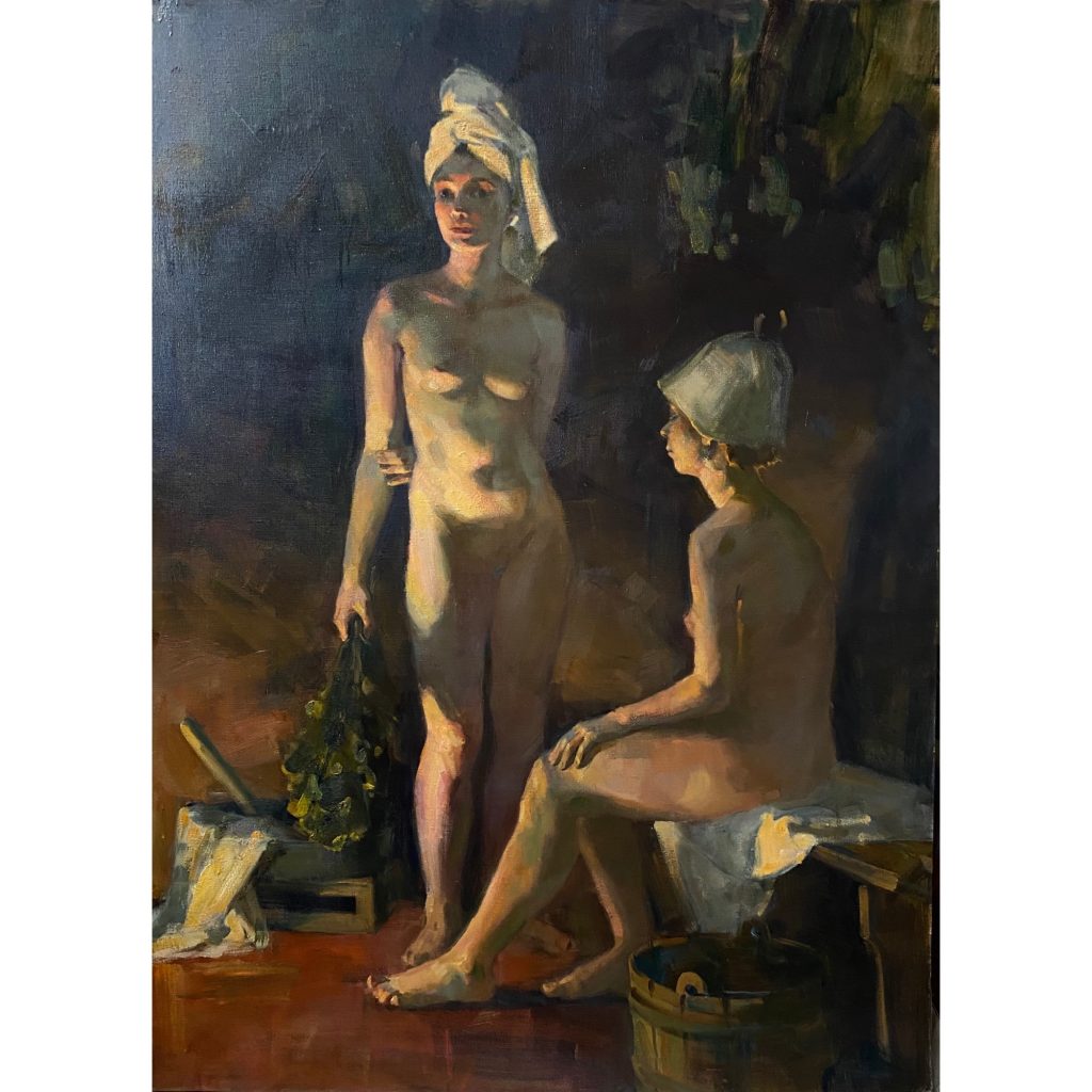Купить картину Девушки в бане в Москве от художника Буглеева Алина