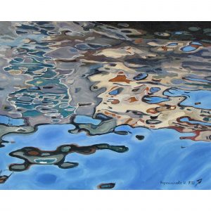 Отражение. Мозаика на воде
