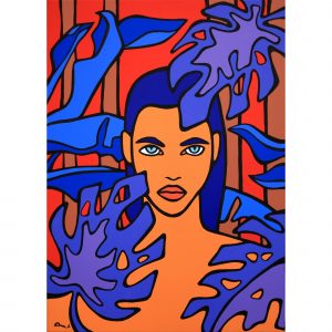 Девушка в голубых джунглях
