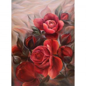Объятия терракотовых роз из серии «Музыка цветов»