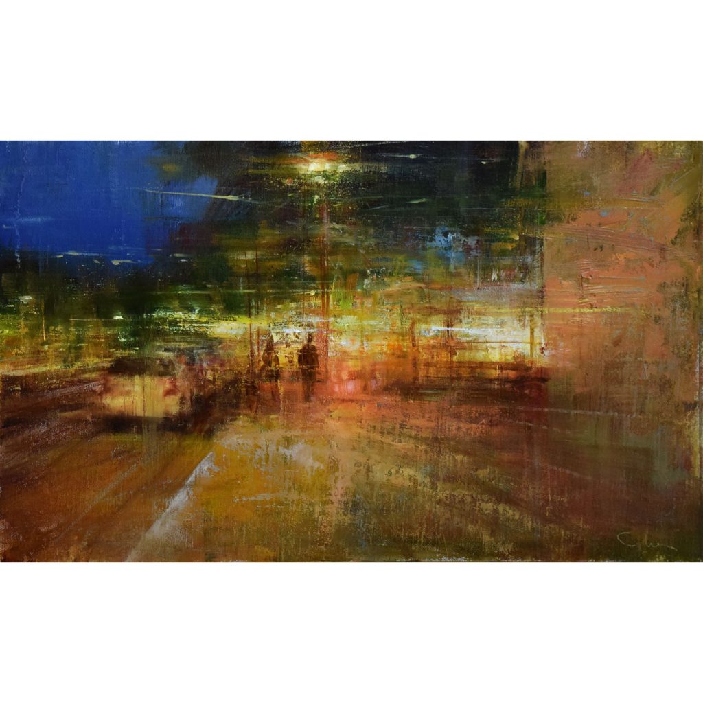 Night lights 2. Israel pleinair