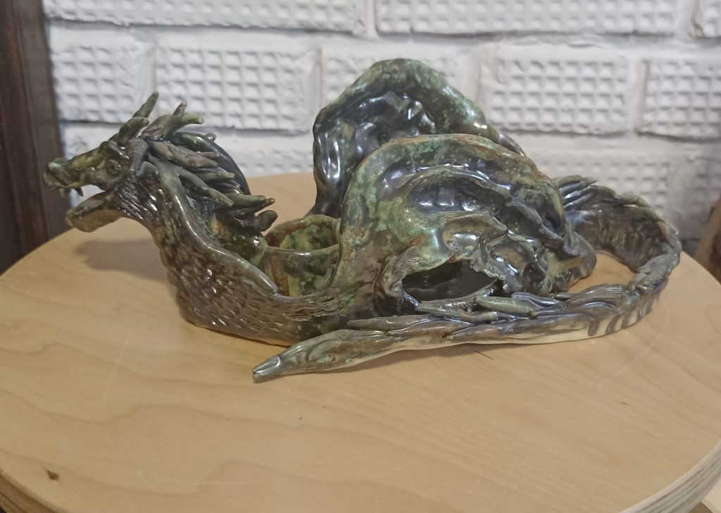 Подсвечник Дракон