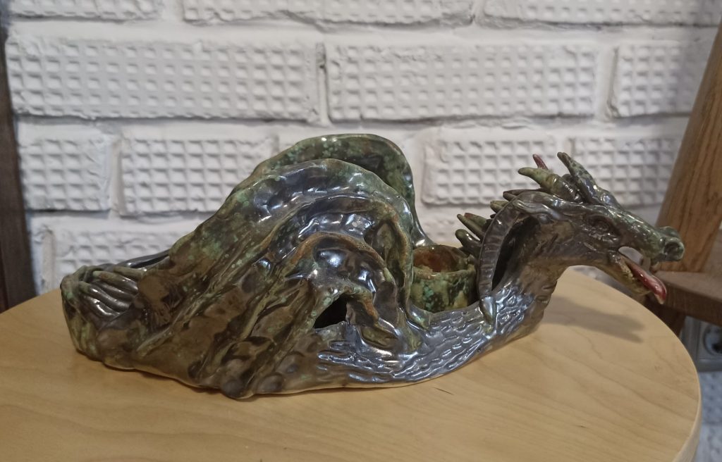 Подсвечник Дракон