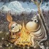 У костра. Из жизни Муми-троллей