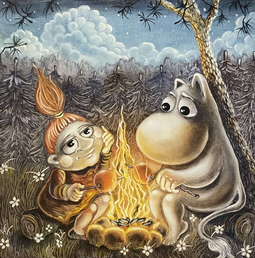 У костра. Из жизни Муми-троллей