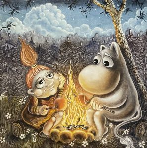 У костра. Из жизни Муми-троллей