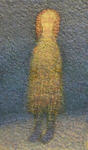 Синий снег