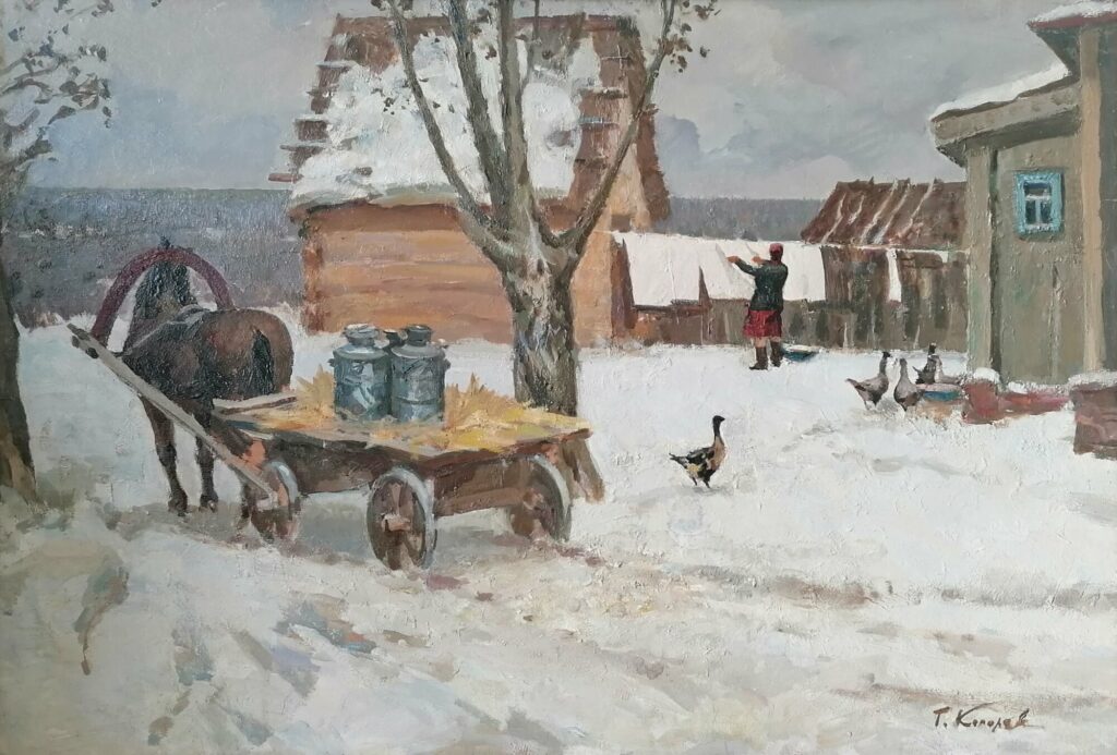Колхозные будни
