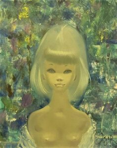 Nude Big Eye Girl G1766