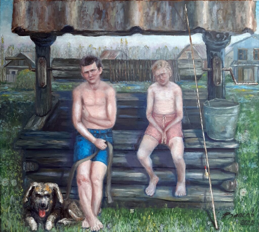 Передышка у колодца