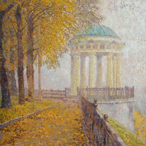 Ротонда в Нескучном саду (серия Москва)