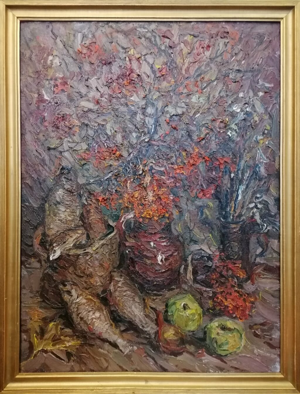 Натюрморт с рябиной