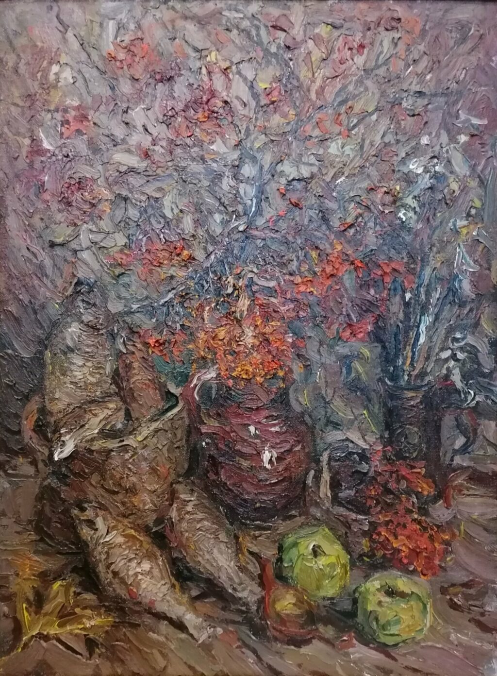 Натюрморт с рябиной