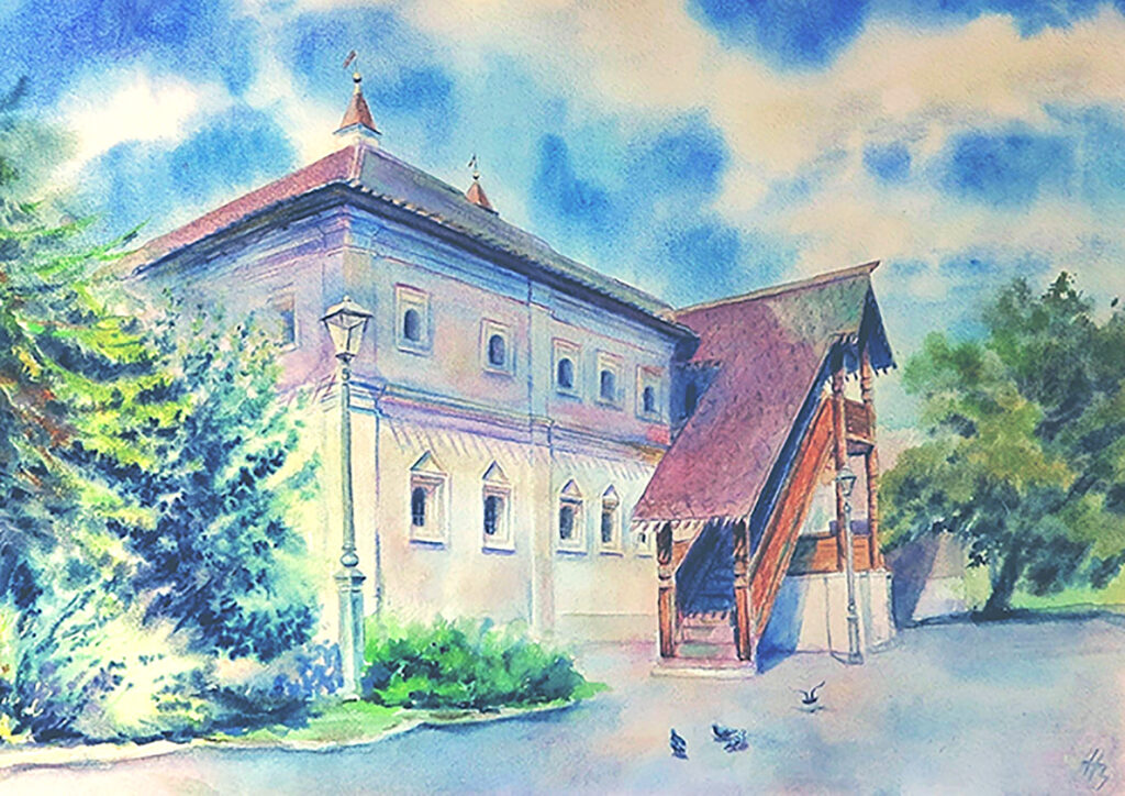 Братский корпус Знаменского монастыря