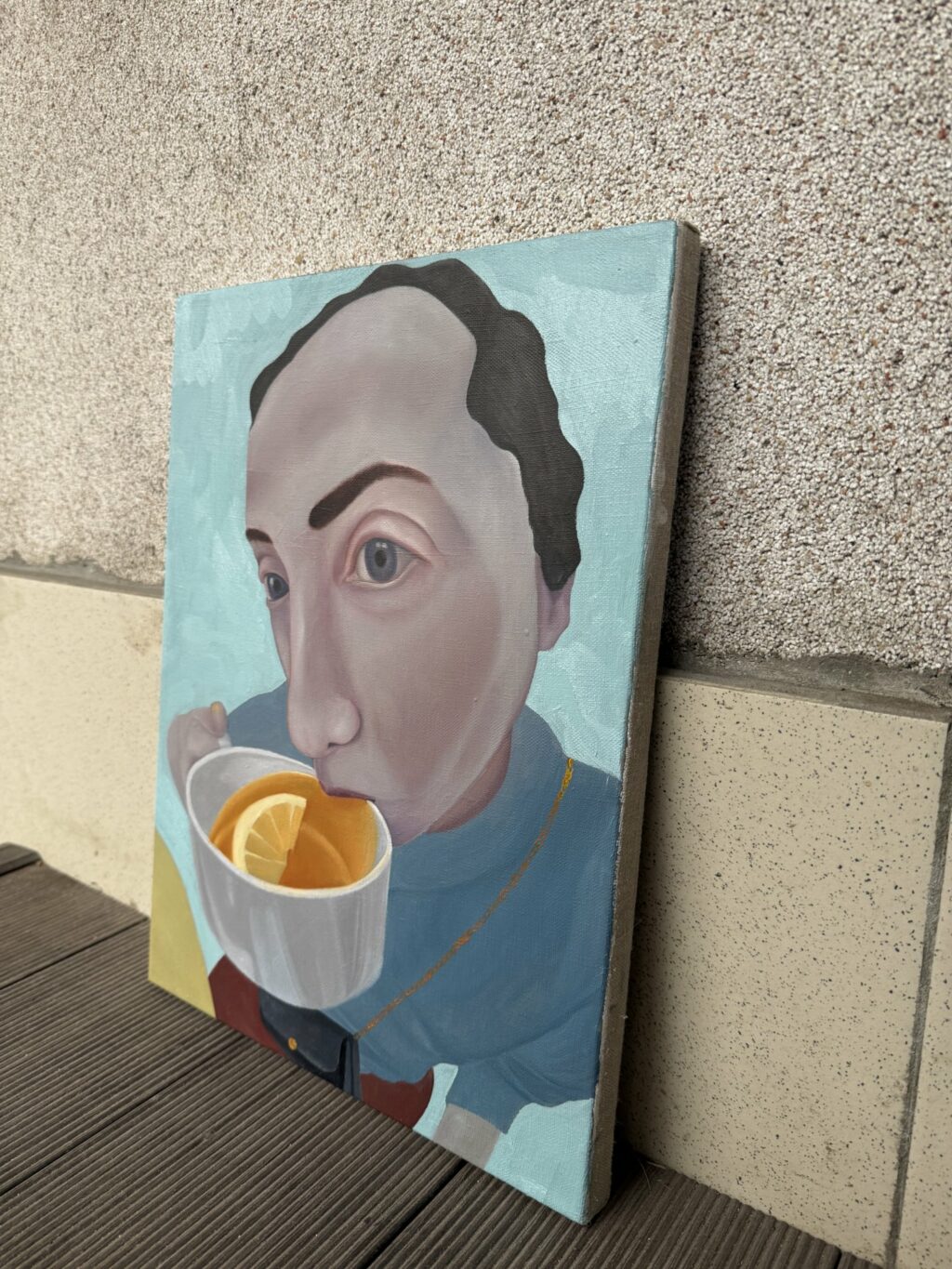 Чай с лимоном