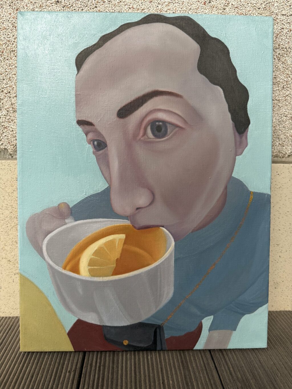 Чай с лимоном