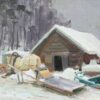 Серый день. Этюд
